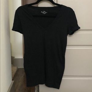 Black V Neck T-shirt